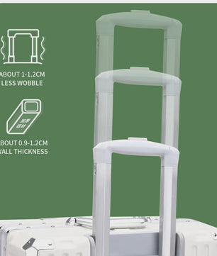 Ruime Koffer Trolley - Stevig & Duurzaam - Handbagage Geschikt - Unisex