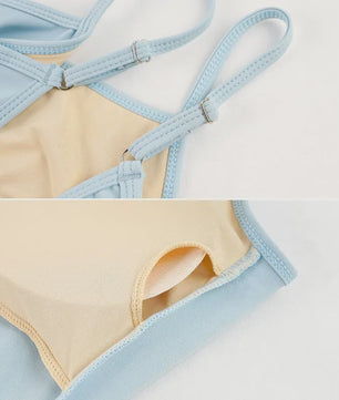 Dans Leotard Dames met Verstelbare Bandjes - Ballet & Gymnastiek Bodysuit