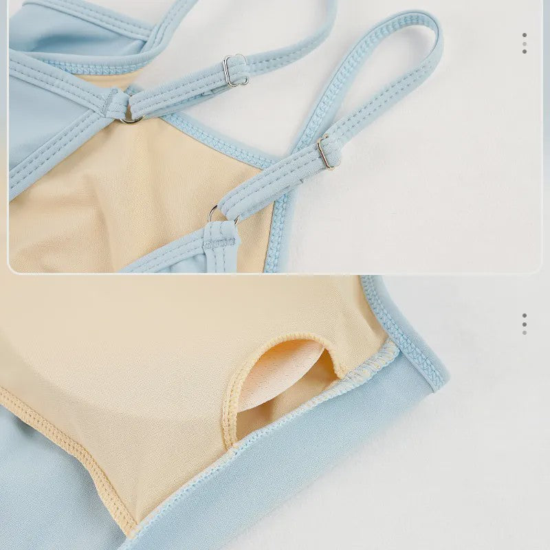 Dans Leotard Dames met Verstelbare Bandjes - Ballet & Gymnastiek Bodysuit