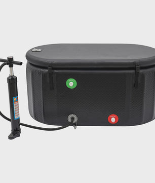 Draagbaar Opblaasbaar Ijsbad 132cm - Koude Duikbad voor Herstel & Fitness