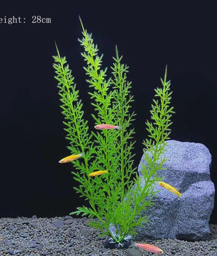 Kunstplanten Aquarium Set - Levendige Decoratie voor Vissenkom en Waterplanten