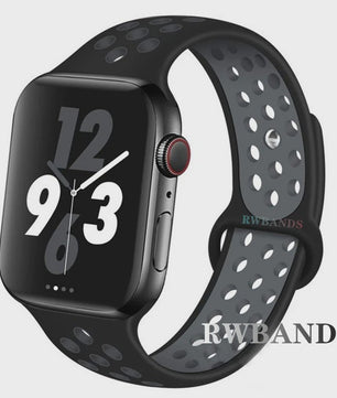 Ademende Sportband voor Apple Watch (38-49mm) - Comfortabele Vervangingsband
