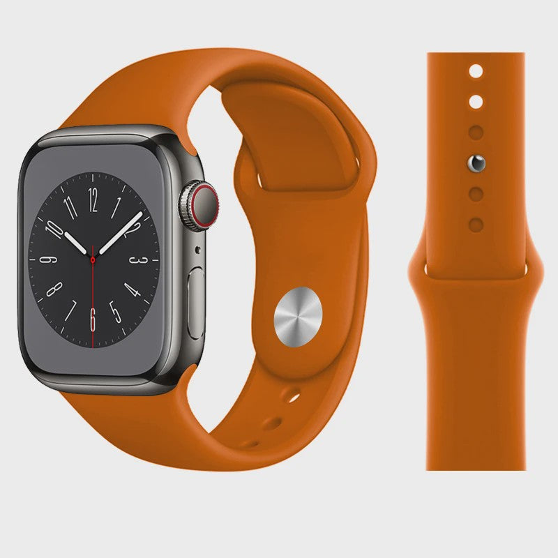 Sport Siliconen Bandje voor Apple Watch 38-49mm - Serie 1 t/m 11, SE, Ultra