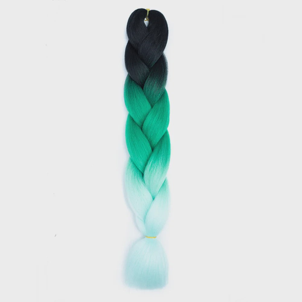 24 Inch Jumbo Braiding Hair Synthetisch Haar Ombre Crochet Braid Extensions voor Dames