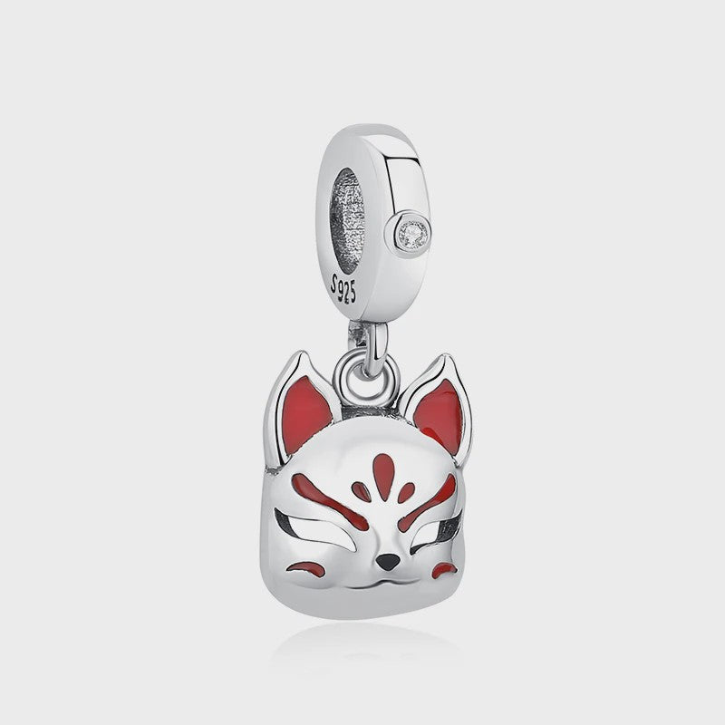 925 Sterling Zilveren Bedel Lucky Cat - Chinees Nieuwjaar & Japanse Stijl Hanger voor Dames Armbanden & Kettingen