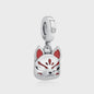 925 Sterling Zilveren Bedel Lucky Cat - Chinees Nieuwjaar & Japanse Stijl Hanger voor Dames Armbanden & Kettingen