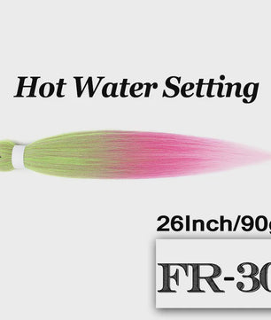 Pre-stretched Braiding Hair 26 Inch - Synthetische Haarverlengingen voor Crochet Braids in Kleuren
