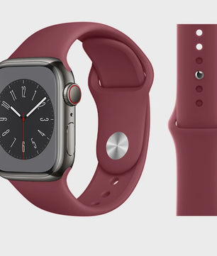 Sport Siliconen Bandje voor Apple Watch 38-49mm - Serie 1 t/m 11, SE, Ultra