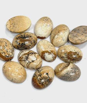 10x Kristal Cabochons Ovaal 13x18mm - Natuurlijke Helende Stenen voor Sieraden Maken