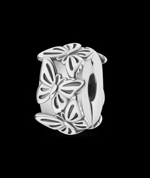 925 Sterling Zilveren Bedel: Vlinder & Vuurvliegje - DIY Sieraden voor Armband & Ketting