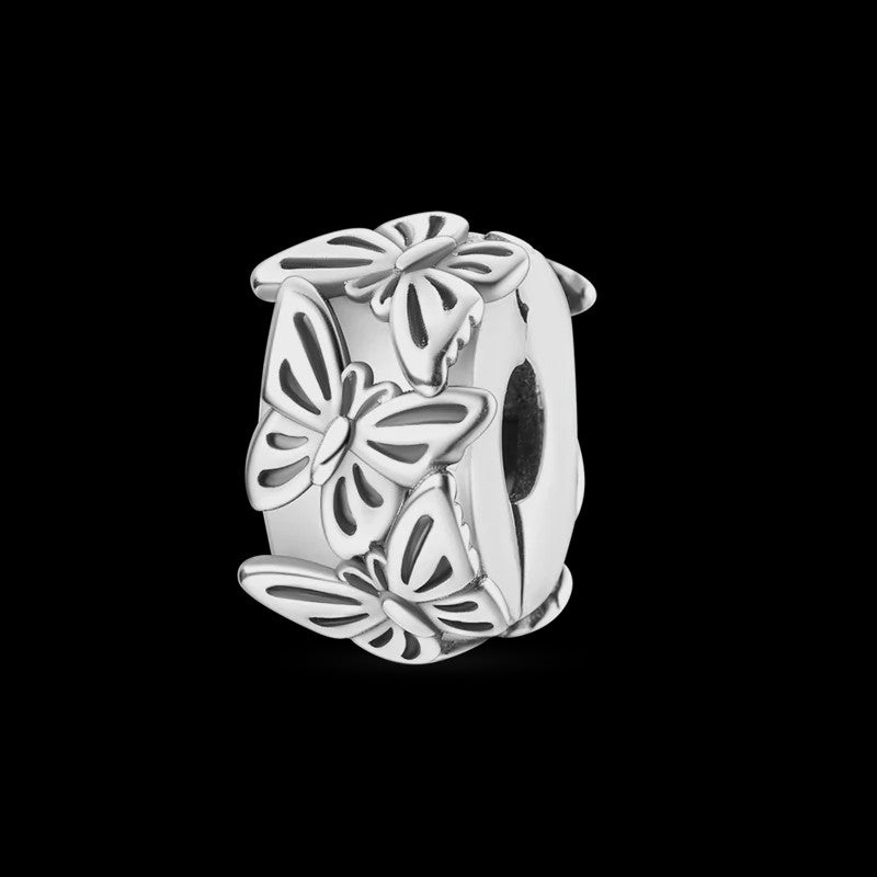 925 Sterling Zilveren Bedel: Vlinder & Vuurvliegje - DIY Sieraden voor Armband & Ketting