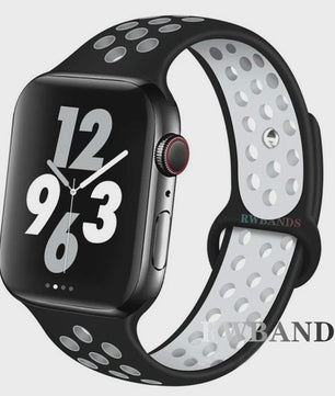Ademende Sportband voor Apple Watch (38-49mm) - Comfortabele Vervangingsband
