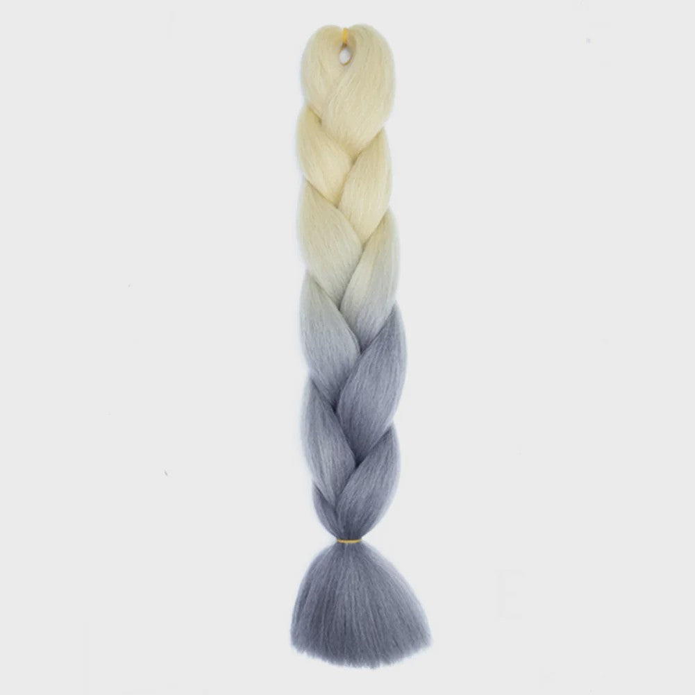 24 Inch Jumbo Braiding Hair Synthetisch Haar Ombre Crochet Braid Extensions voor Dames