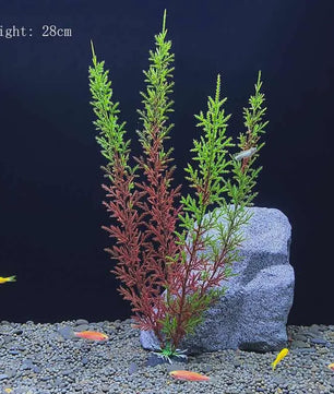 Kunstplanten Aquarium Set - Levendige Decoratie voor Vissenkom en Waterplanten