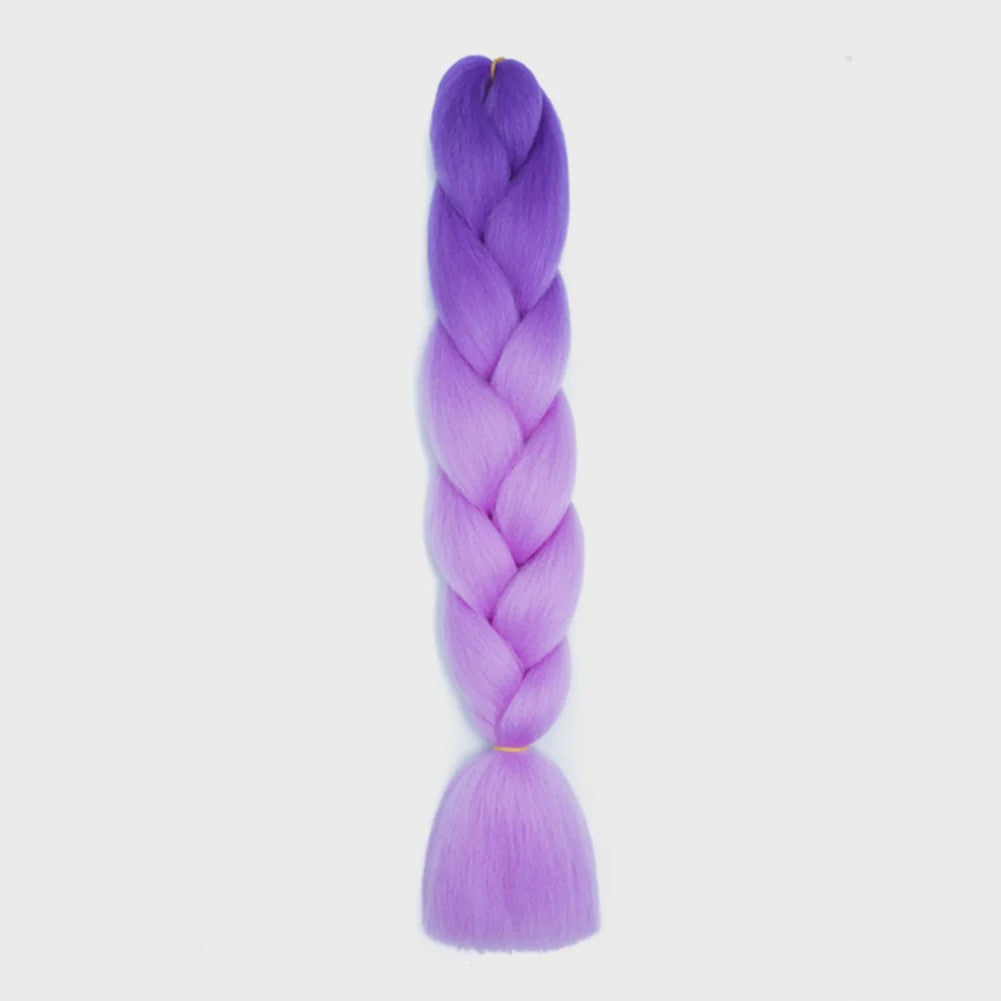 24 Inch Jumbo Braiding Hair Synthetisch Haar Ombre Crochet Braid Extensions voor Dames