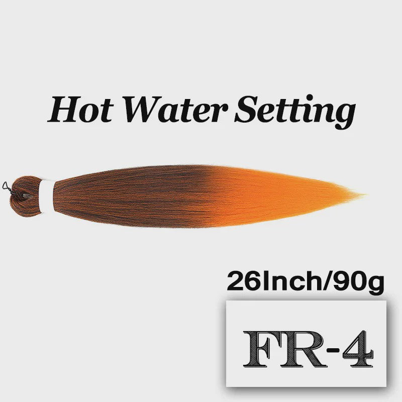 Pre-stretched Braiding Hair 26 Inch - Synthetische Haarverlengingen voor Crochet Braids in Kleuren