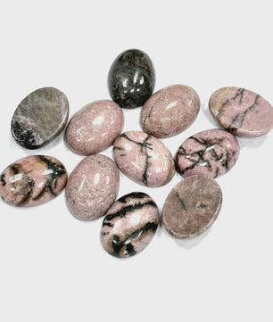 10x Kristal Cabochons Ovaal 13x18mm - Natuurlijke Helende Stenen voor Sieraden Maken