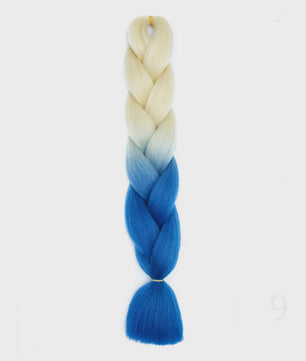 24 Inch Jumbo Braiding Hair Synthetisch Haar Ombre Crochet Braid Extensions voor Dames