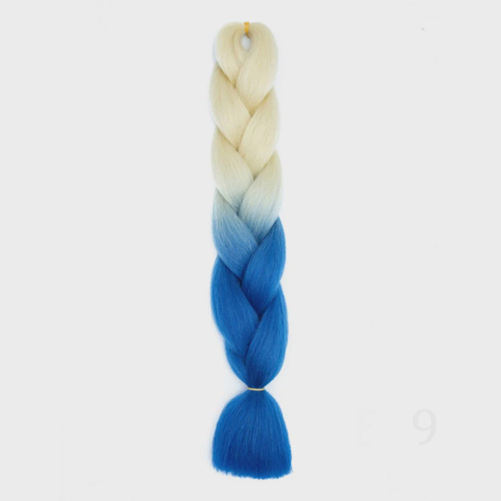 24 Inch Jumbo Braiding Hair Synthetisch Haar Ombre Crochet Braid Extensions voor Dames