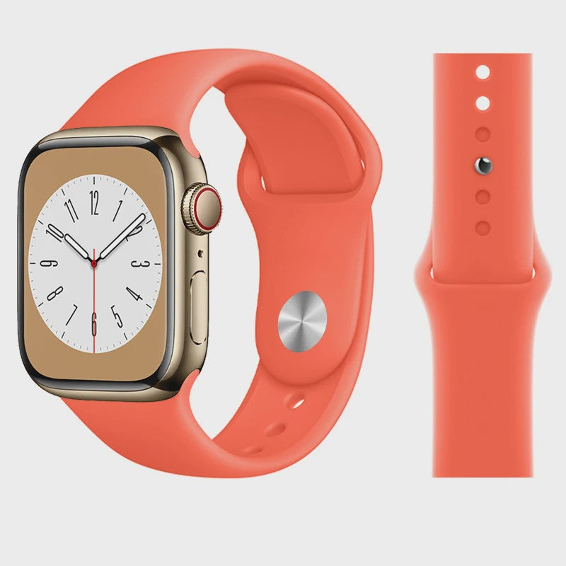 Sport Siliconen Bandje voor Apple Watch 38-49mm - Serie 1 t/m 11, SE, Ultra