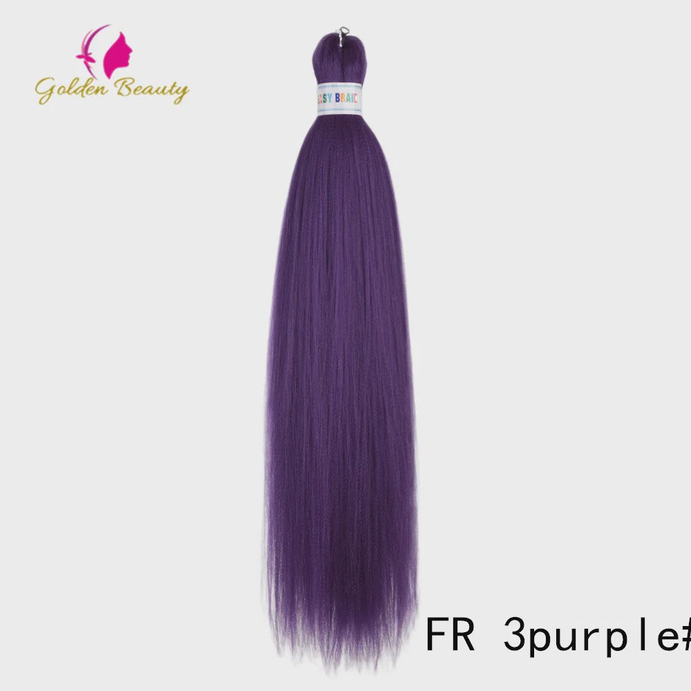 26 Inch Ombre Kleuren Vlechtsel Haar Synthetisch Pre-stretched Jumbo Braids Haar voor Cosplay & Pruiken