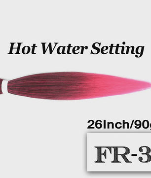 Pre-stretched Braiding Hair 26 Inch - Synthetische Haarverlengingen voor Crochet Braids in Kleuren