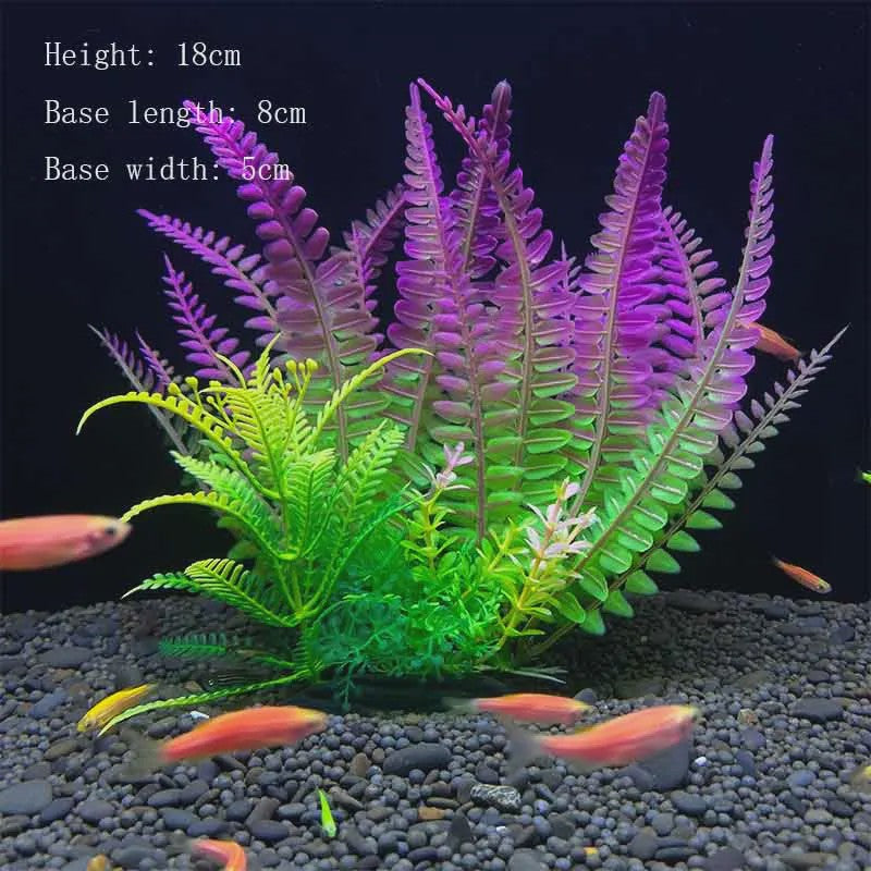 Kunstplanten Aquarium Set - Levendige Decoratie voor Vissenkom en Waterplanten