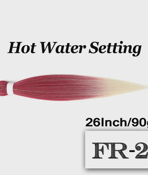 Pre-stretched Braiding Hair 26 Inch - Synthetische Haarverlengingen voor Crochet Braids in Kleuren