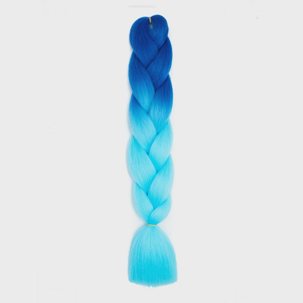 24 Inch Jumbo Braiding Hair Synthetisch Haar Ombre Crochet Braid Extensions voor Dames