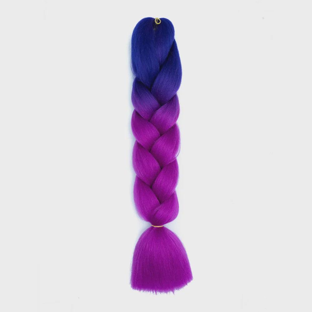 24 Inch Jumbo Braiding Hair Synthetisch Haar Ombre Crochet Braid Extensions voor Dames
