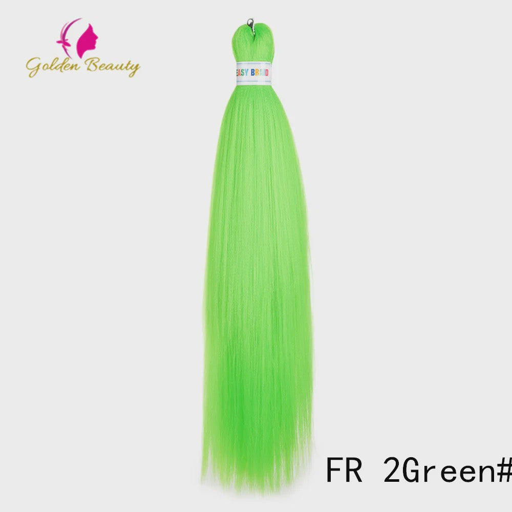 26 Inch Ombre Kleuren Vlechtsel Haar Synthetisch Pre-stretched Jumbo Braids Haar voor Cosplay & Pruiken