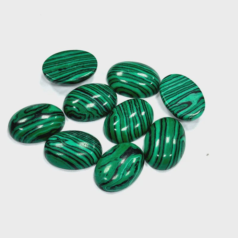 10x Kristal Cabochons Ovaal 13x18mm - Natuurlijke Helende Stenen voor Sieraden Maken