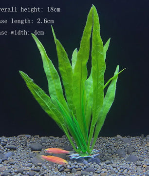 Kunstplanten Aquarium Set - Levendige Decoratie voor Vissenkom en Waterplanten