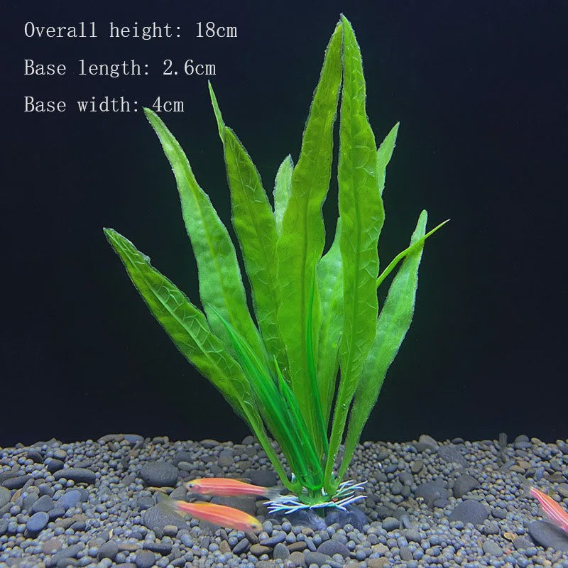 Kunstplanten Aquarium Set - Levendige Decoratie voor Vissenkom en Waterplanten