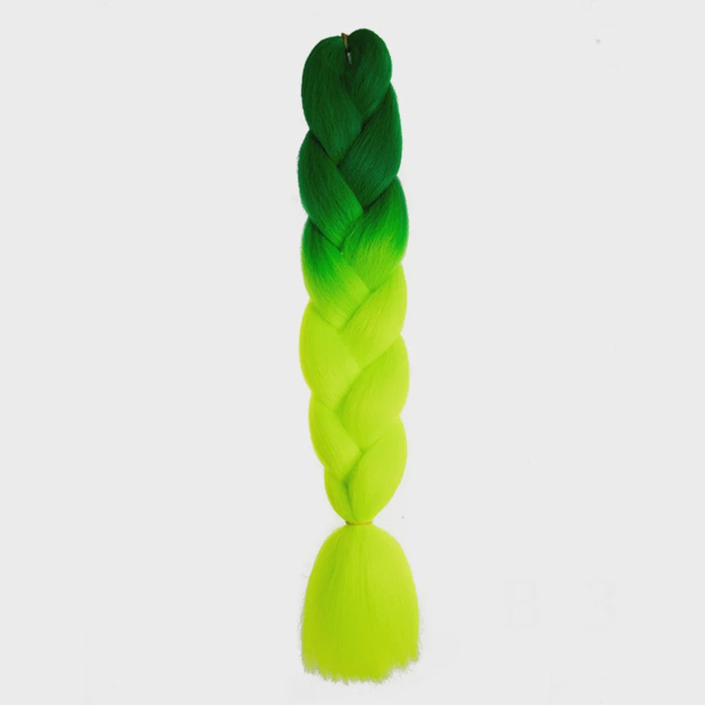 24 Inch Jumbo Braiding Hair Synthetisch Haar Ombre Crochet Braid Extensions voor Dames