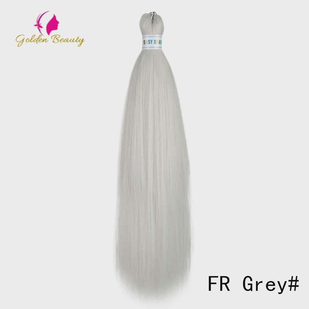 26 Inch Ombre Kleuren Vlechtsel Haar Synthetisch Pre-stretched Jumbo Braids Haar voor Cosplay & Pruiken