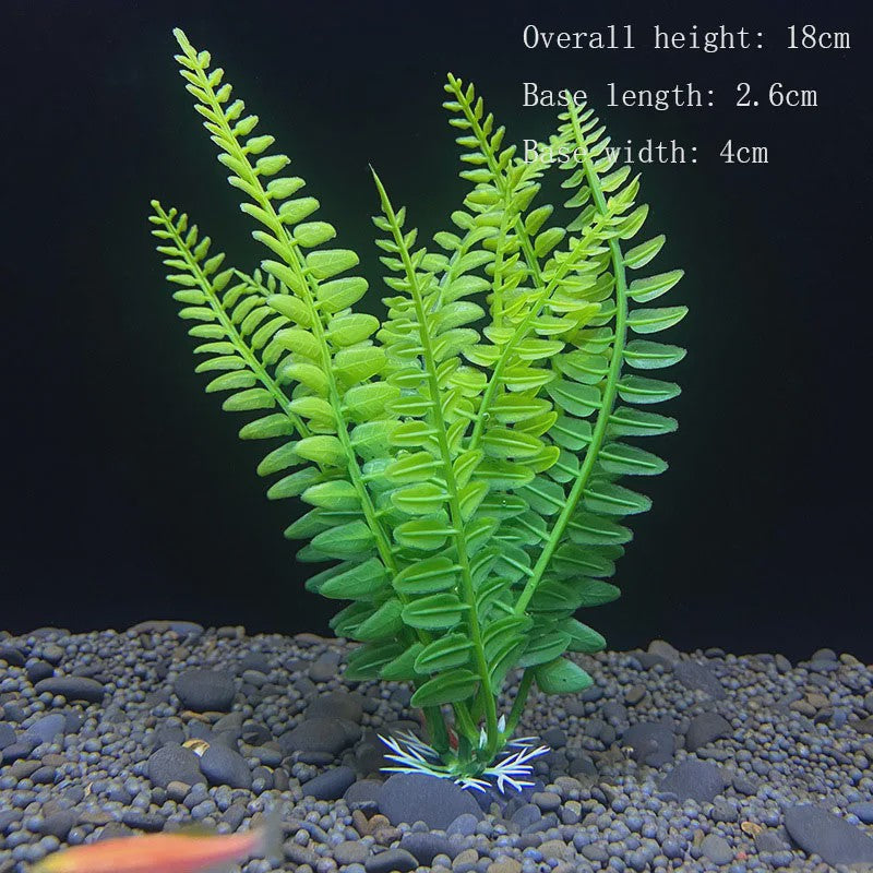 Kunstplanten Aquarium Set - Levendige Decoratie voor Vissenkom en Waterplanten