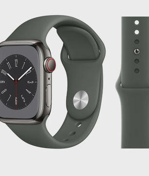 Sport Siliconen Bandje voor Apple Watch 38-49mm - Serie 1 t/m 11, SE, Ultra