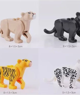 Bouwstenen Dierenpark & Boerderij: Varkens, Kippen, Panda's, Olifanten en Meer - Speelgoed Bouwpakket