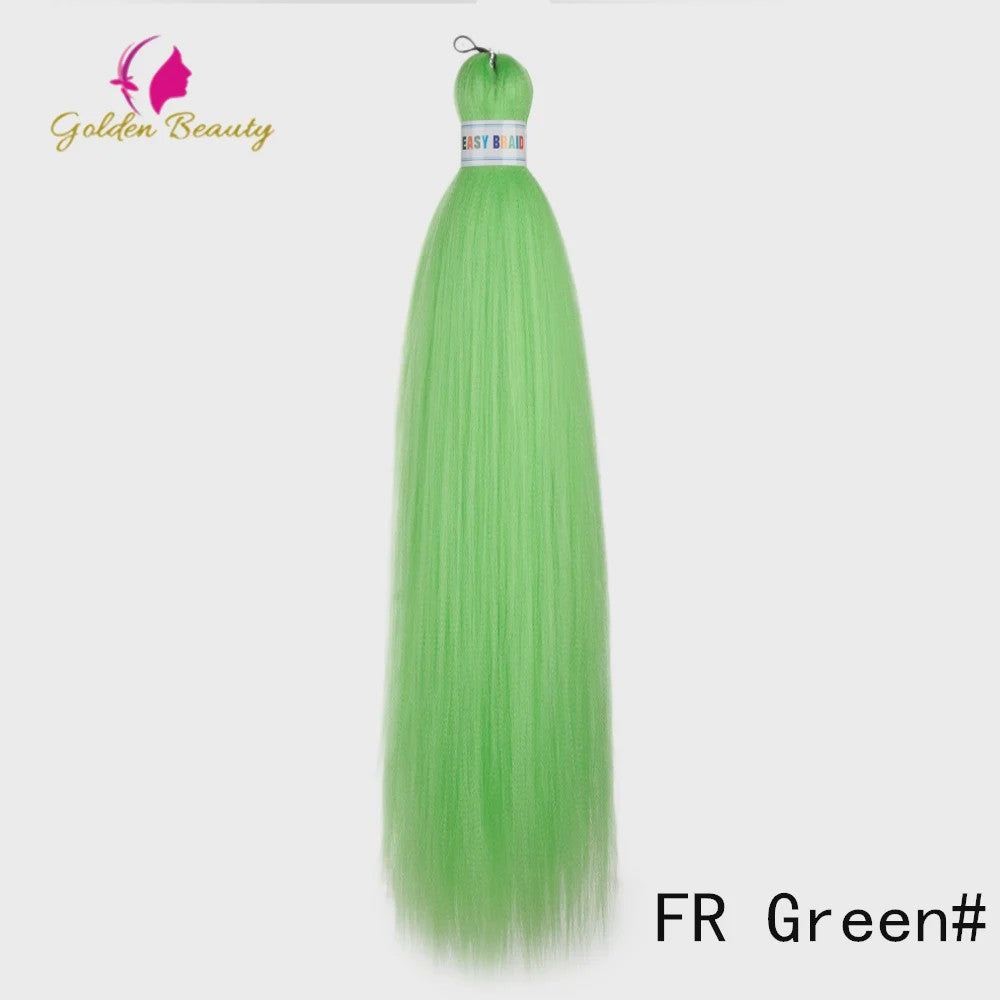 26 Inch Ombre Kleuren Vlechtsel Haar Synthetisch Pre-stretched Jumbo Braids Haar voor Cosplay & Pruiken