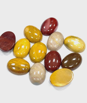 10x Kristal Cabochons Ovaal 13x18mm - Natuurlijke Helende Stenen voor Sieraden Maken