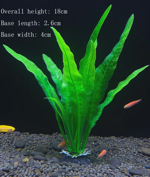 Kunstplanten Aquarium Set - Levendige Decoratie voor Vissenkom en Waterplanten