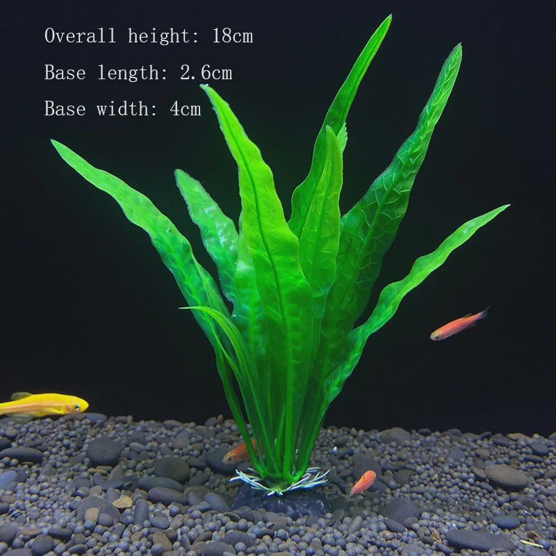 Kunstplanten Aquarium Set - Levendige Decoratie voor Vissenkom en Waterplanten