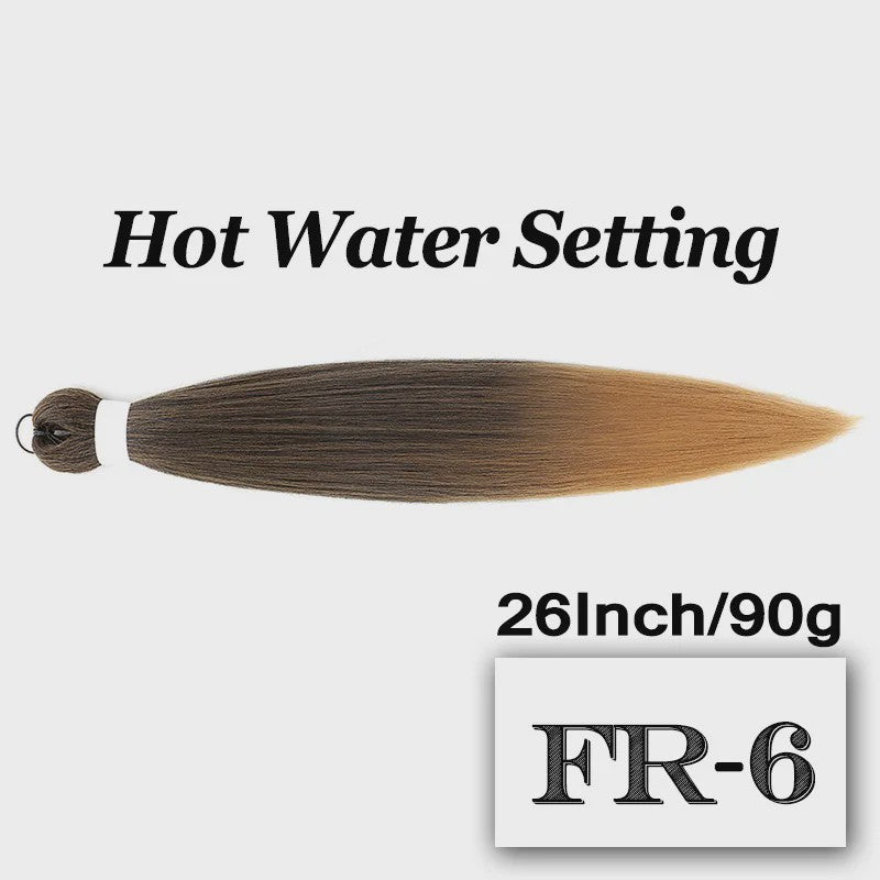 Pre-stretched Braiding Hair 26 Inch - Synthetische Haarverlengingen voor Crochet Braids in Kleuren
