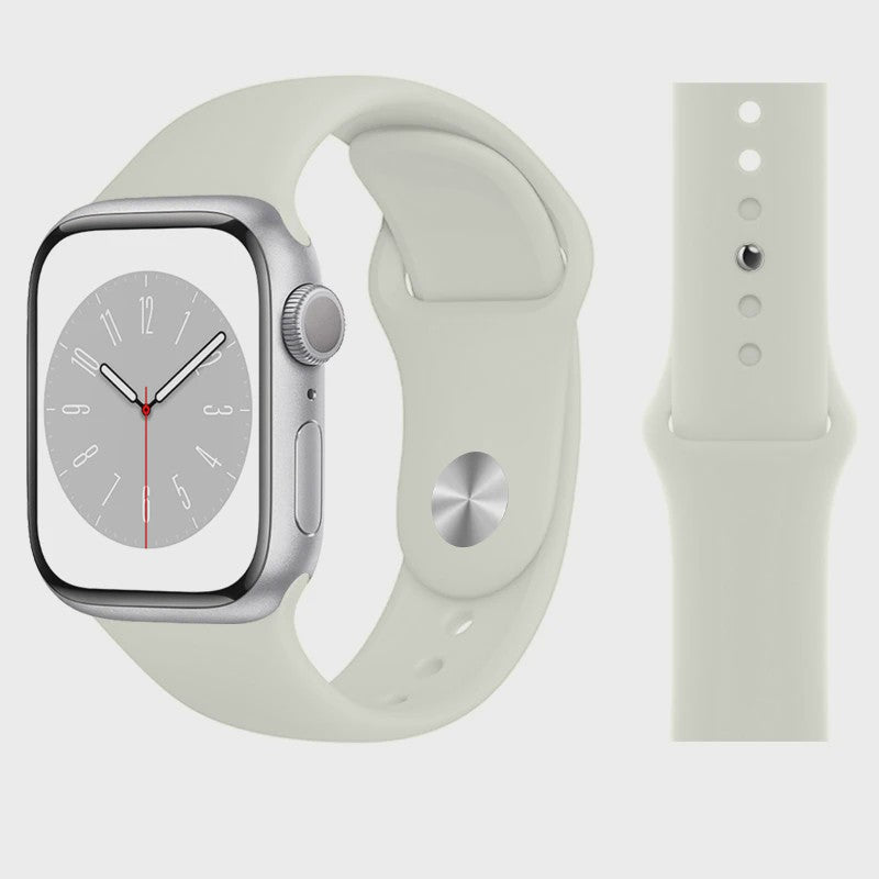Sport Siliconen Bandje voor Apple Watch 38-49mm - Serie 1 t/m 11, SE, Ultra