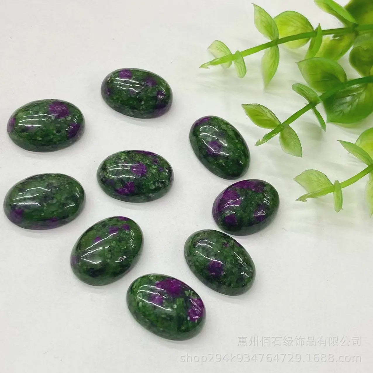 10x Kristal Cabochons Ovaal 13x18mm - Natuurlijke Helende Stenen voor Sieraden Maken