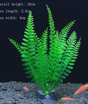 Kunstplanten Aquarium Set - Levendige Decoratie voor Vissenkom en Waterplanten