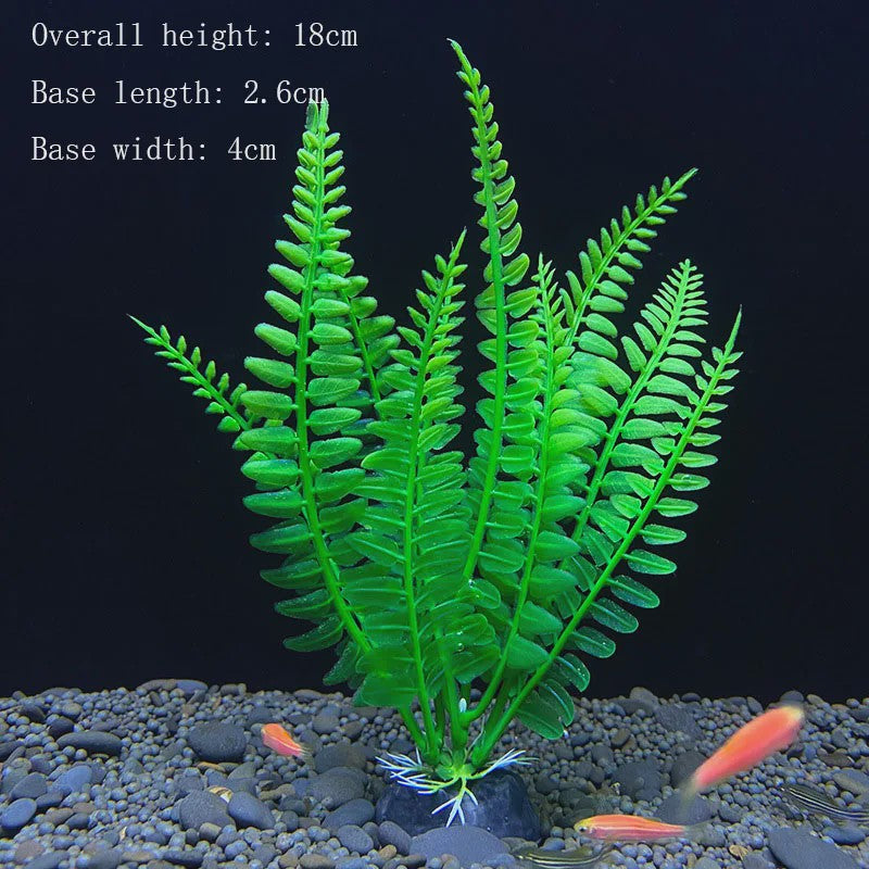 Kunstplanten Aquarium Set - Levendige Decoratie voor Vissenkom en Waterplanten