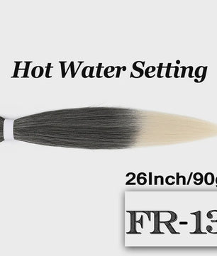 Pre-stretched Braiding Hair 26 Inch - Synthetische Haarverlengingen voor Crochet Braids in Kleuren
