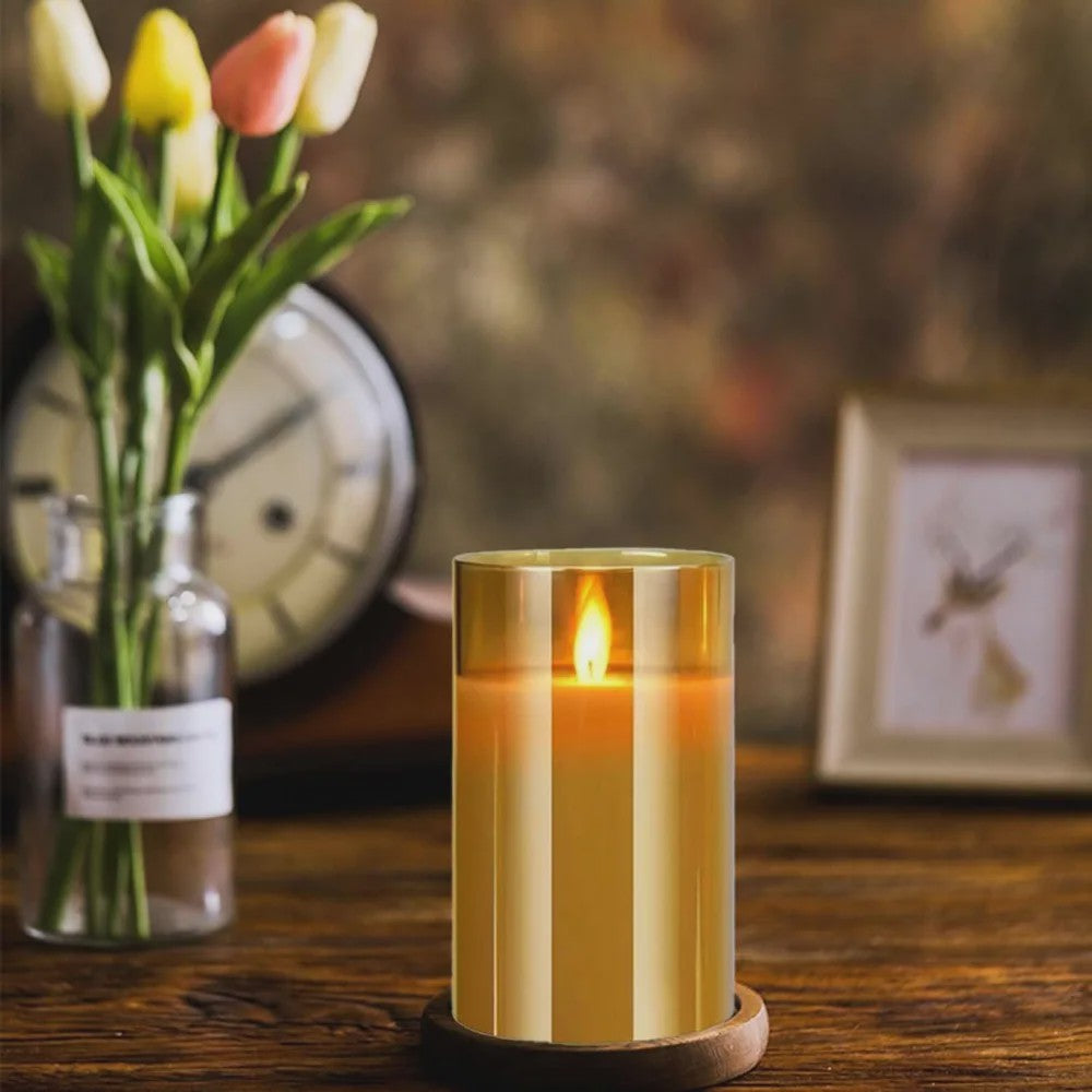 Set LED Kaarsen met Afstandsbediening en Timer - Sfeervol voor Kerst & Bruiloft